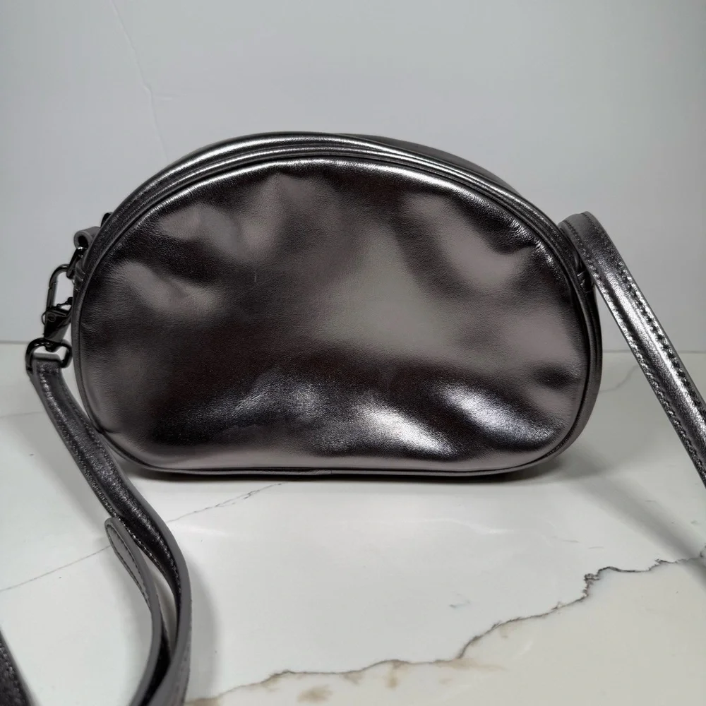 Talbots Metallic Silver Handbag‎